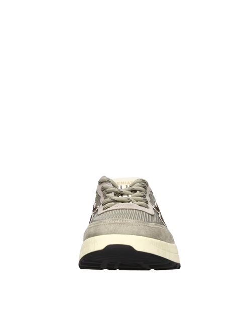Suede and fabric sneakers PREMIATA | NOUS VAR 6855GRIGIO